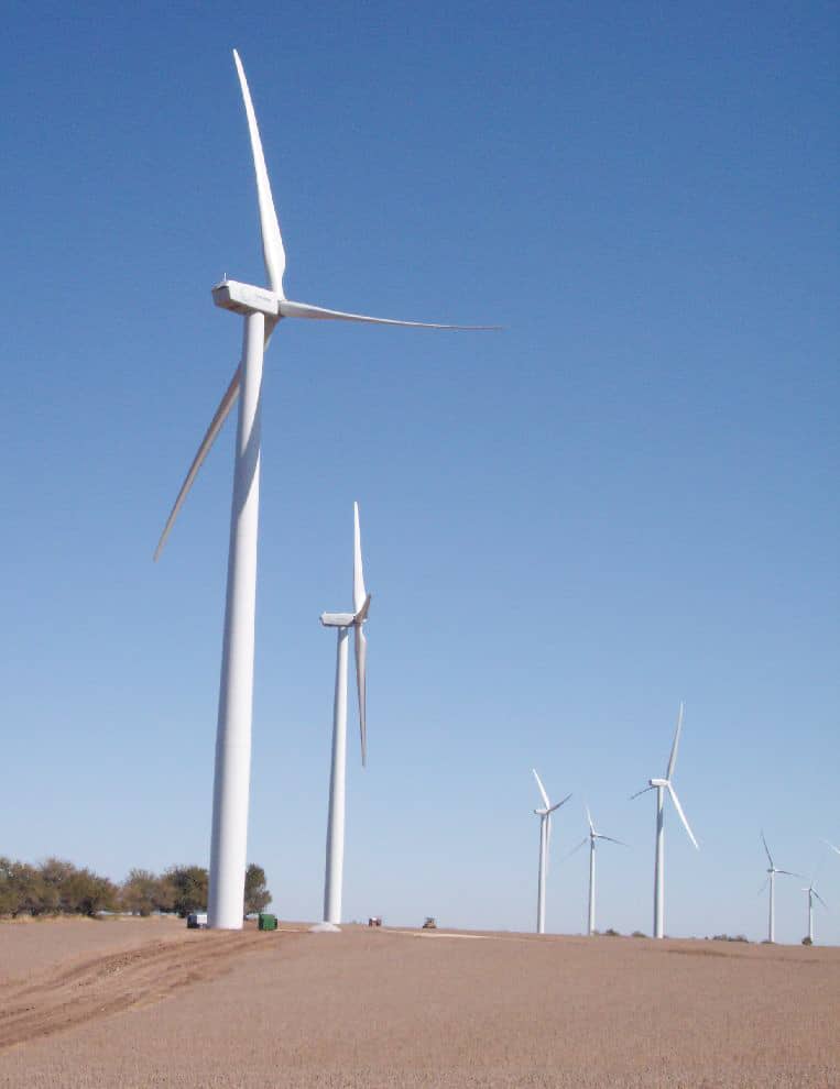 Flat Water Wind Farm Design Surveys and Construction Staking McClure