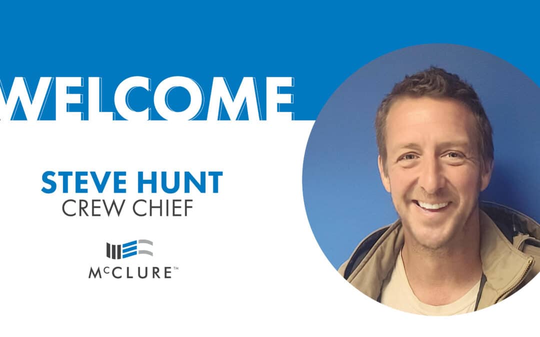 Steve Hunt Joins McClure