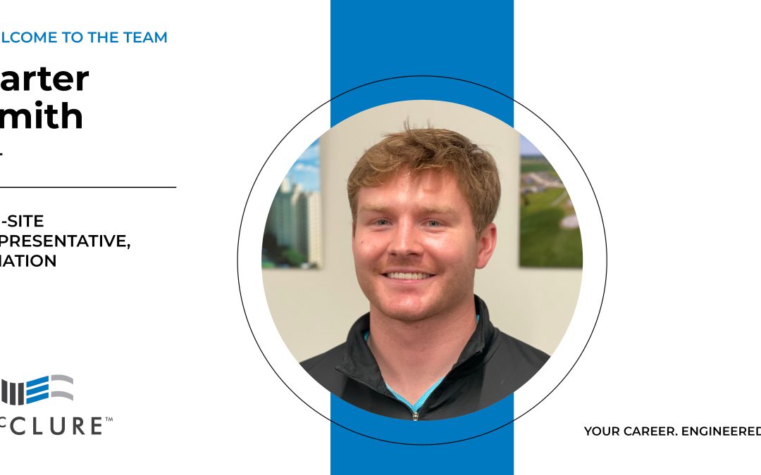 Carter Smith, EIT Joins McClure 