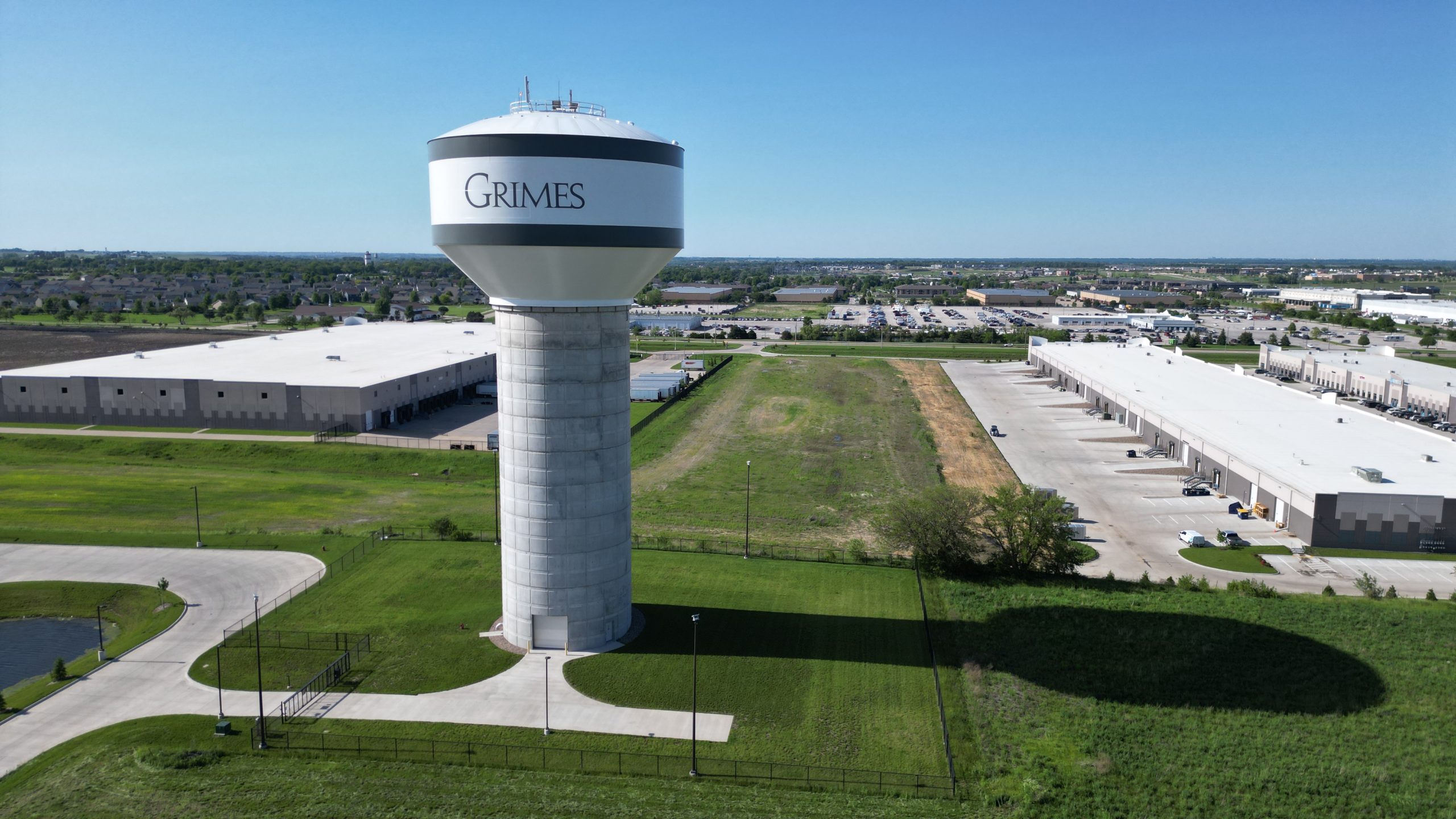 Grimes Elevated Storage Tower