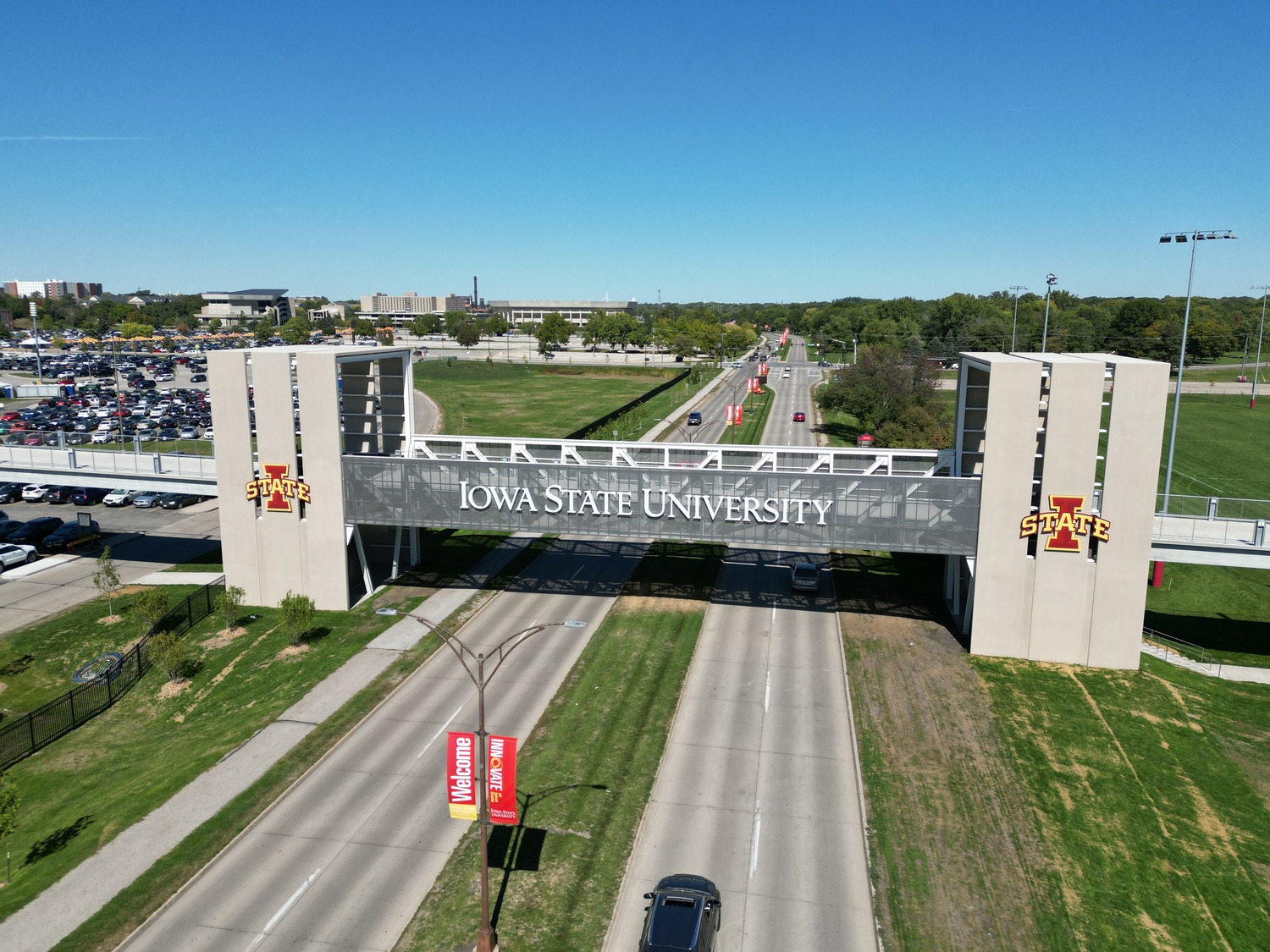 Jack Trice Stadium East Gateway Bridge