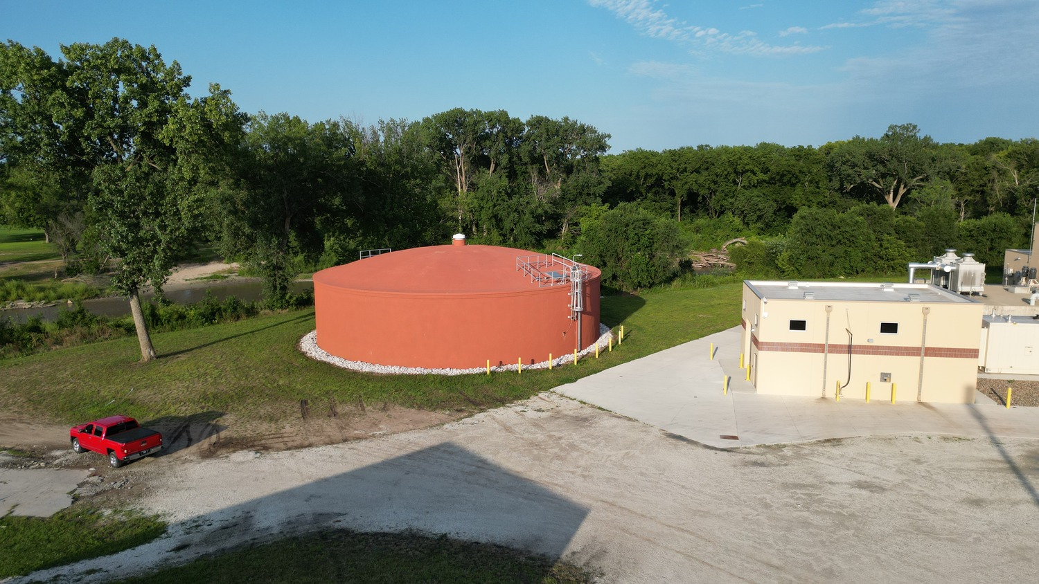 High Service Pump and Ground Storage Reservoir