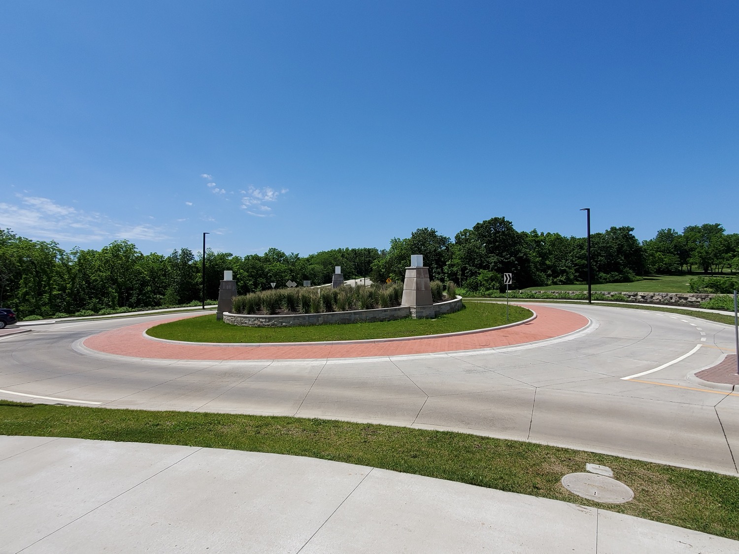 Clear Creek Parkway Addition and Roundabout