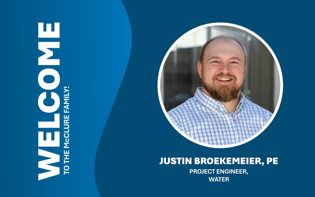 Justin Broekemeier, PE Joins McClure